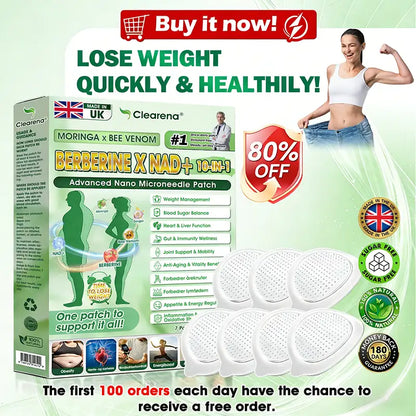 | 𝐎𝐟𝐟𝐢𝐜𝐢𝐚𝐥 🇬🇧 𝐔𝐊 𝐒𝐭𝐨𝐫𝐞 |  ✨🧑‍⚕️ Clearena® 𝐌𝐨𝐫𝐢𝐧𝐠𝐚 · 𝐁𝐞𝐞 𝐕𝐞𝐧𝐨𝐦 · 𝐁𝐞𝐫𝐛𝐞𝐫𝐢𝐧𝐞 × 𝐍𝐀𝐃+ 10-𝐢𝐧-𝟏 𝐀𝐝𝐯𝐚𝐧𝐜𝐞𝐝 𝐍𝐚𝐧𝐨 𝐌𝐢𝐜𝐫𝐨𝐧𝐞𝐞𝐝𝐥𝐞 𝐏𝐚𝐭𝐜𝐡 — 💪𝐎𝐧𝐜𝐞 𝐃𝐚𝐢𝐥𝐲, 𝐕𝐢𝐬𝐢𝐛𝐥𝐞 𝐑𝐞𝐬𝐮𝐥𝐭𝐬 𝐢𝐧 𝟕 𝐃𝐚𝐲𝐬  (obesity, ｌｏｏｓｅｓｋｉｎ,diabetes, sleep apnea, joint issues, and more For)