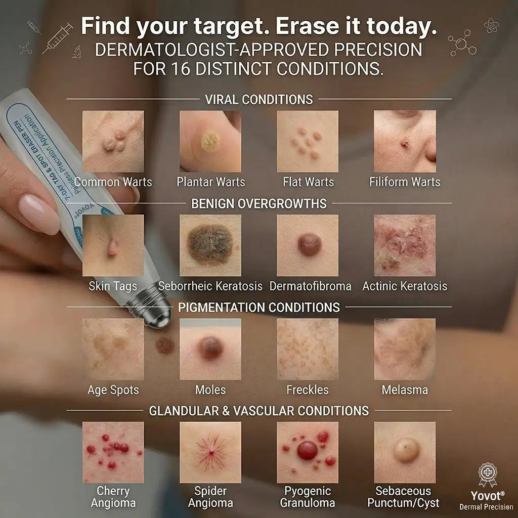 𝐘𝐨𝐯𝐨𝐭®🩹🎉7-𝐷𝑎𝑦 𝗧𝐚𝐠 & 𝗦𝗽𝐨𝐭 𝐄𝐫𝒂𝒔𝒆𝒓(Zero Pain. Zero 𝐒𝐜𝐚𝒓𝒔 Rollerball)